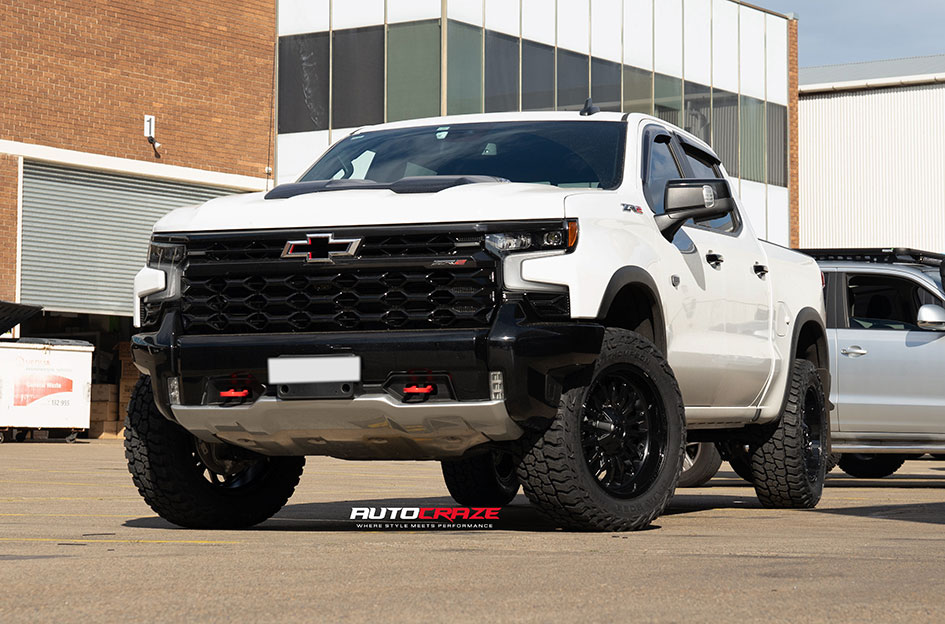 CHEVROLET SILVERADO FUEL ARC GLOSS BLACK