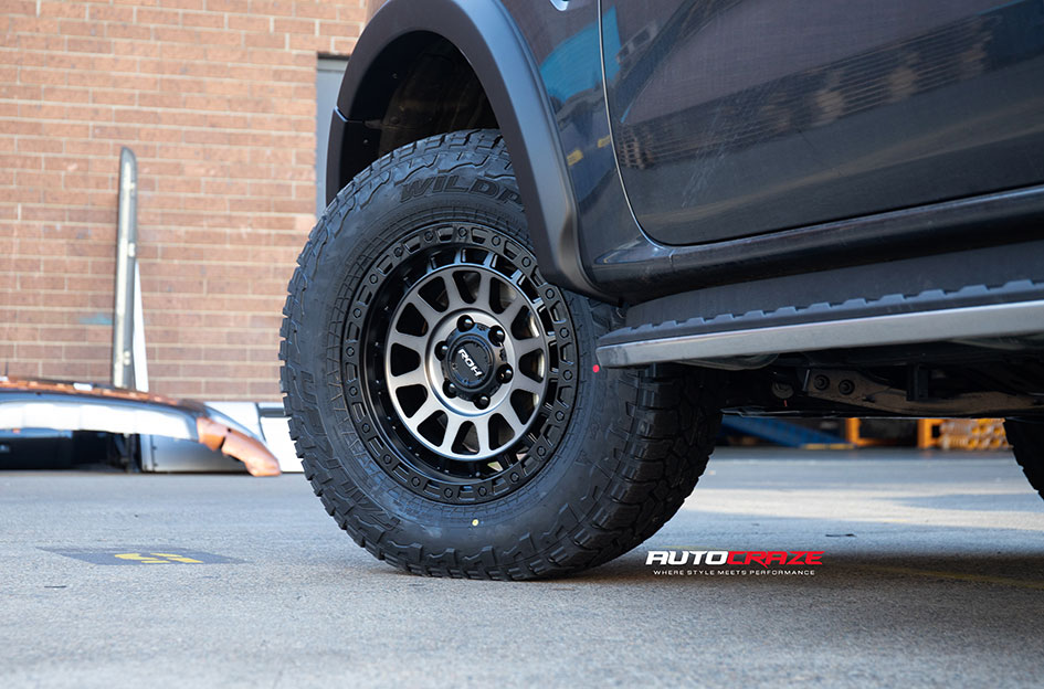 Ford Ranger Next Gen Roh Assault Matt Black With Black Bolts And