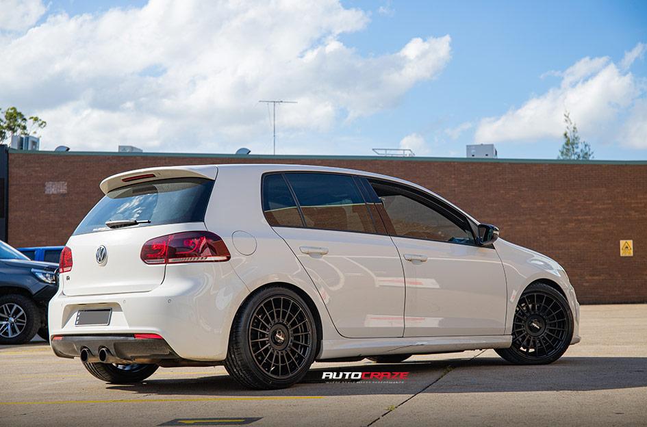 Volkswagen Golf Las R Matte Black Car Gallery Auto Craze