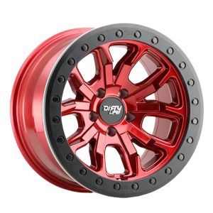 Dirty Life Dt1 17x9 6x139.7 Crimson Candy Red 