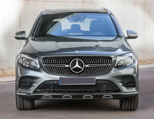 Glc-Class X253 Gt Style Diamond Grille With Camera Hole