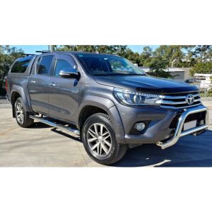 Egr Polished Nudge Bar For Toyota Hilux 10/15 To 2018
