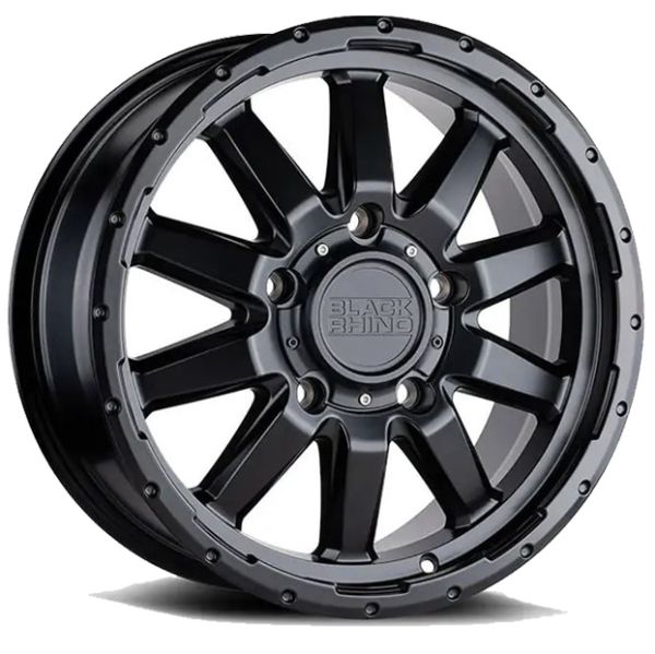 Black Rhino Excursion 18x8 6x139.7 Matte Black | AutoCraze 1800 099 734