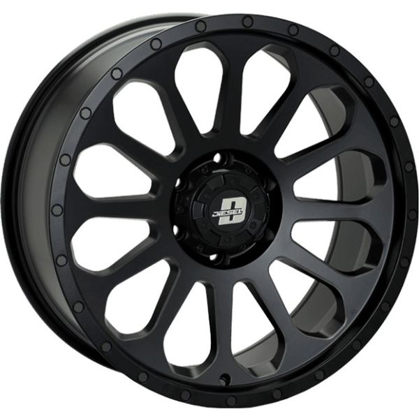 DIESEL NEVADA 20X9 6X114.3 MATTE BLACK | Autocraze 1800 099 634