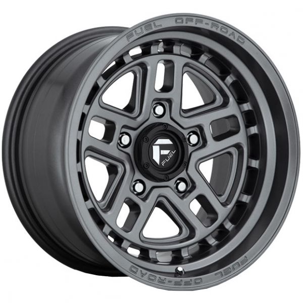 Fuel Nitro 17x9 6x139 7 Matte Gunmetal Wheel Tyre Package Autocraze