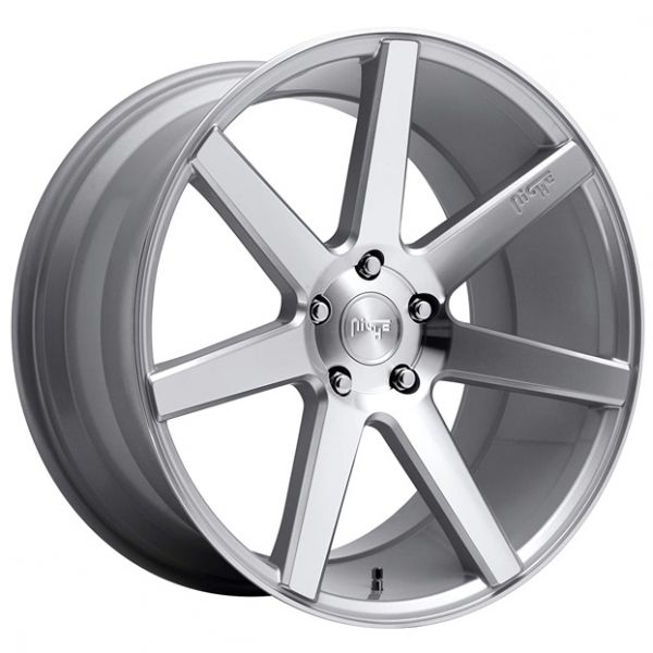 Niche Verona 19x8.5 5x114.3 Gloss Silver Machined 