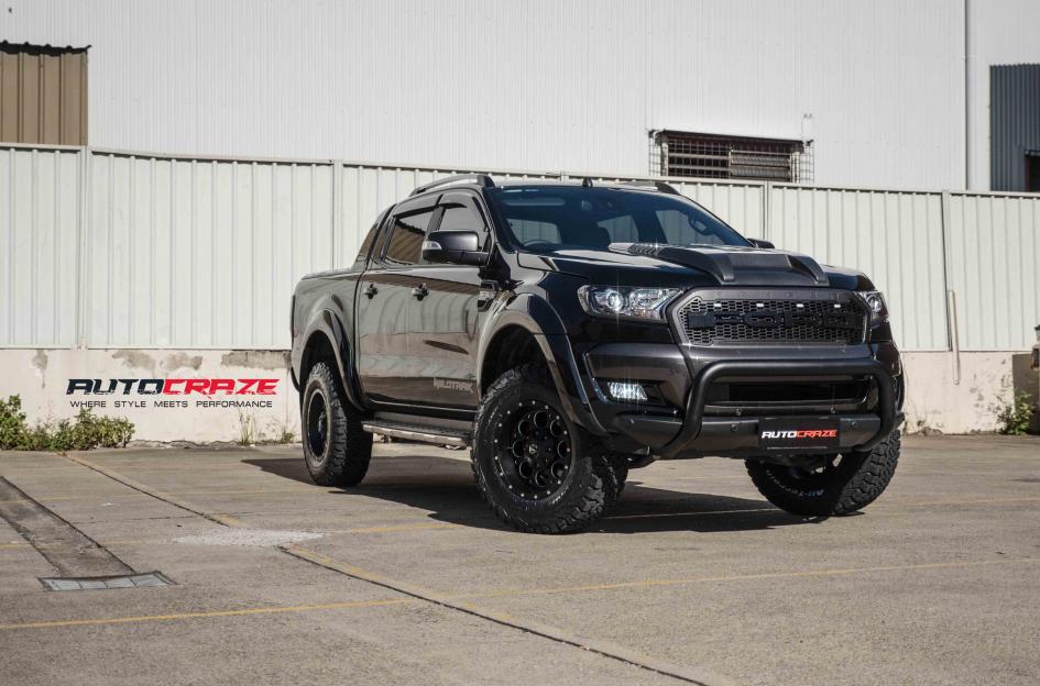 FORD RANGER REVOLVER GLOSS BLACK WITH MILLED ACCENTS