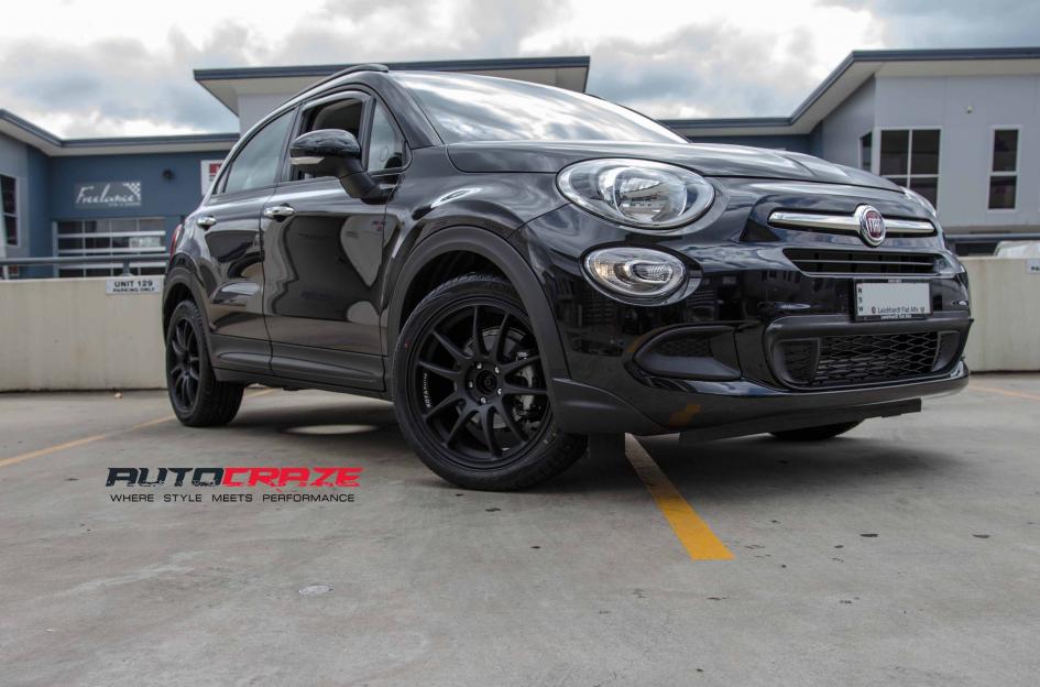 FIAT 500X CR TEK SATIN BLACK