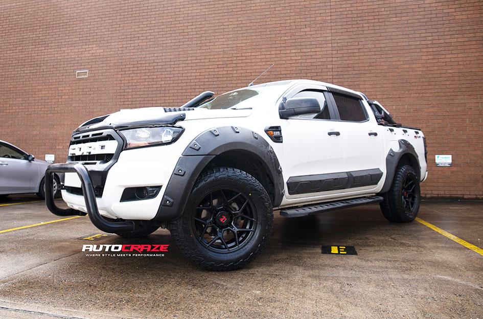 Ford Ranger Sabbath Matte Black