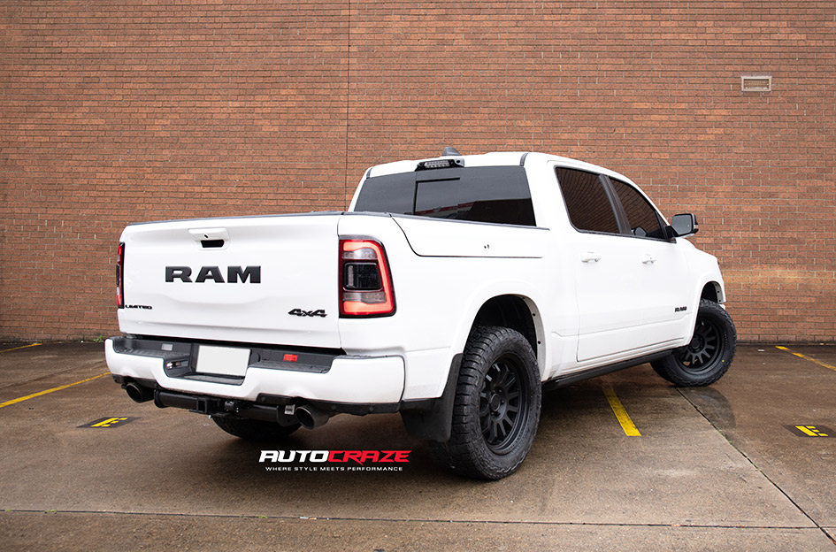 DODGE RAM BLACK RHINO RAPID MATTE BLACK