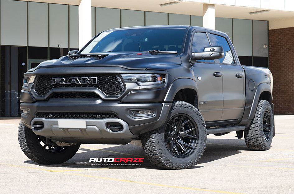 DODGE RAM TRX FUEL CATALYST MATTE BLACK