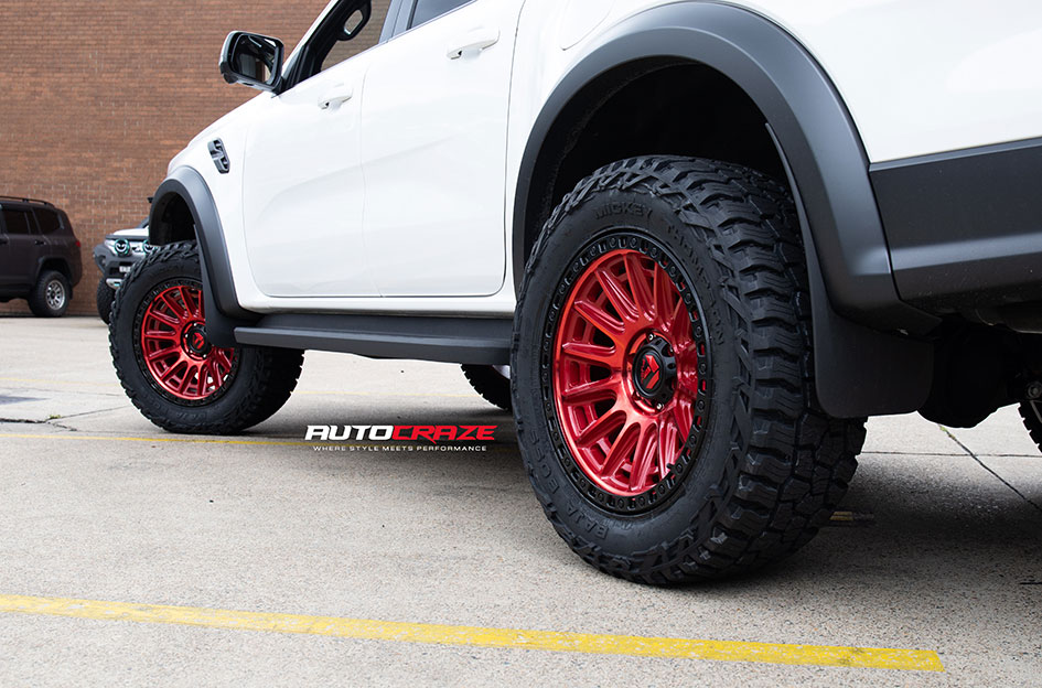 FORD RANGER RAPTOR NEXT GEN FUEL CYCLE CANDY RED