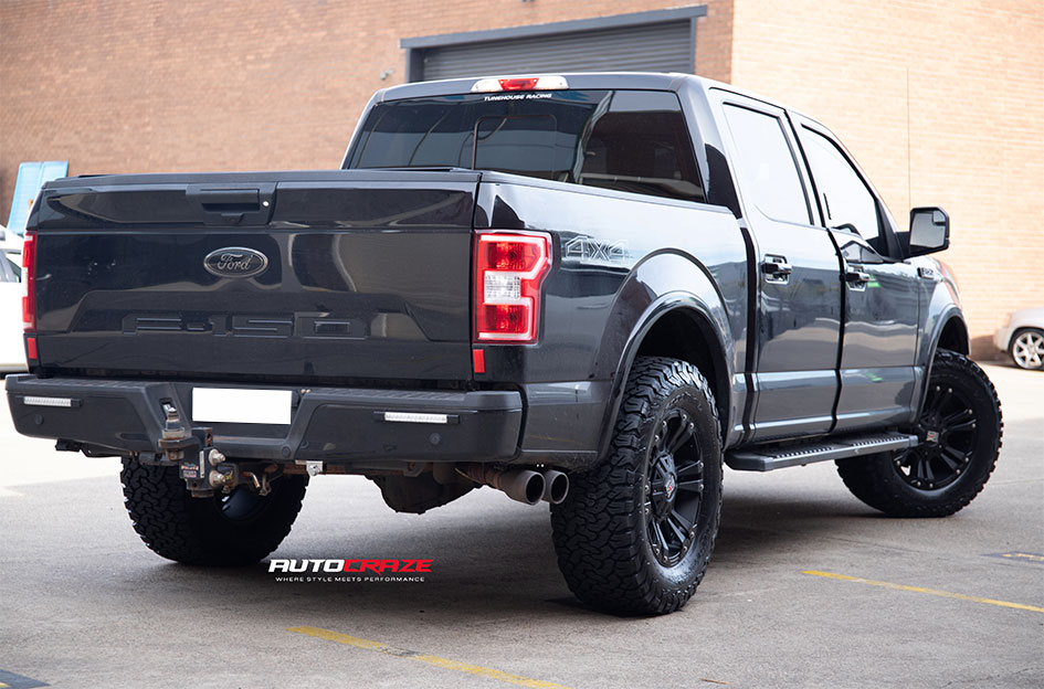 FORD F-150 KMC MONSTER XD 2 MATTE BLACK