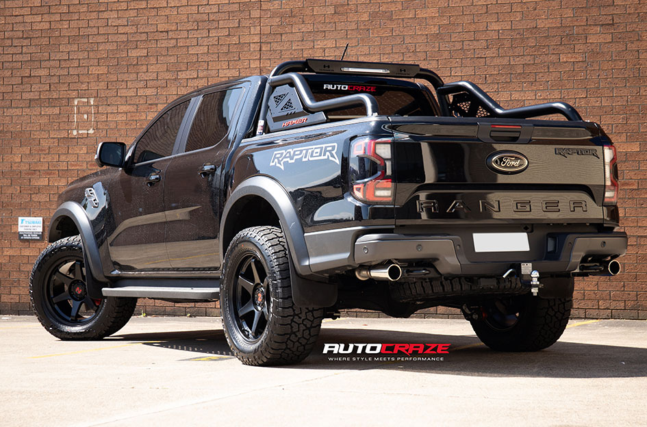 Ford Next Gen Ranger Raptor Nomad Prosecutor Matte Black