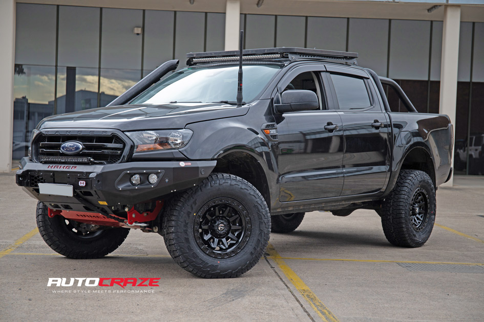 FORD RANGER FUEL COVERT MATTE BLACK