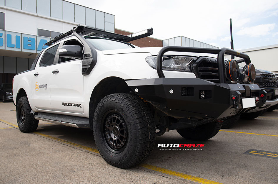 FORD RANGER KMC CANYON SATIN BLACK