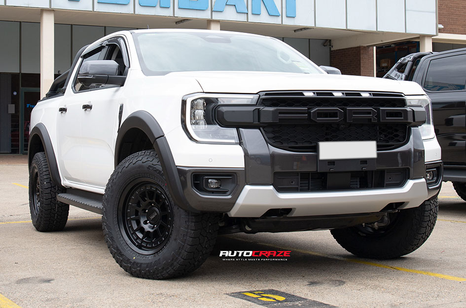 FORD RANGER NEXT GEN KMC CANYON SATIN BLACK