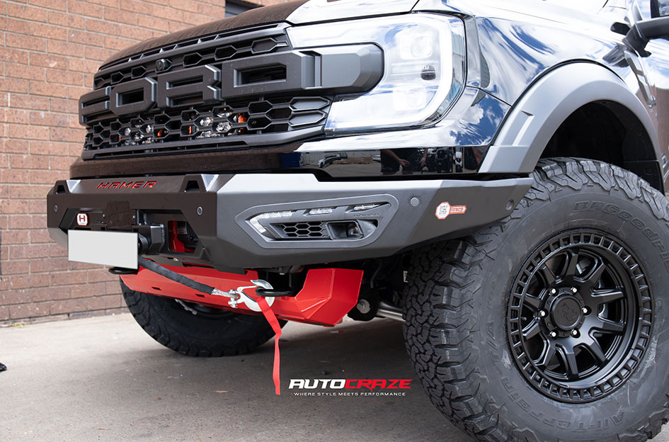 FORD RANGER RAPTOR NEXT GEN BLACK RHINO CALICO MATTE BLACK