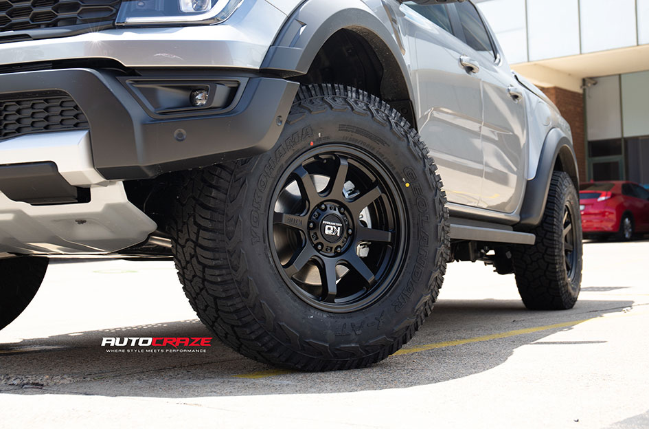 Ford Ranger Raptor Next Gen King Grappler Satin Black