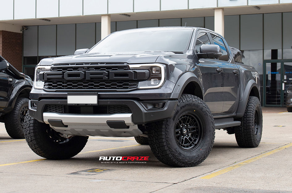 FORD RANGER RAPTOR NEXT GEN FUEL NITRO MATTE BLACK