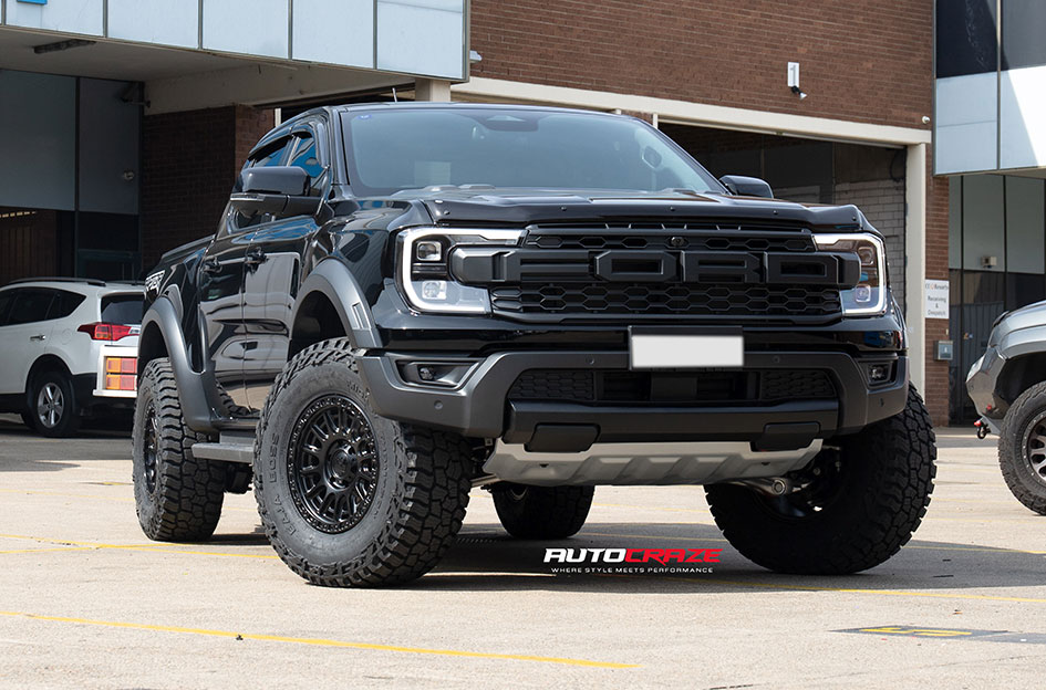 FORD RANGER RAPTOR NEXT GEN FUEL CYCLE MATTE BLACK