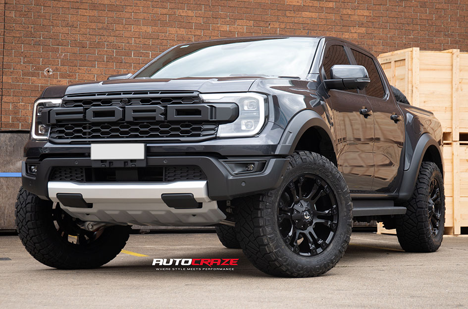 FORD RANGER RAPTOR NEXT GEN FUEL VAPOR MATTE BLACK