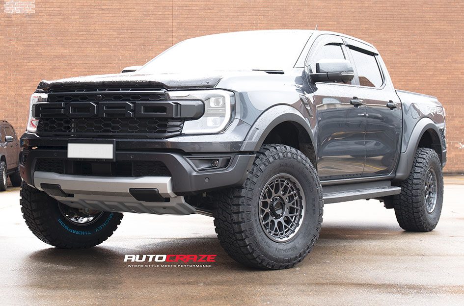 FORD RANGER RAPTOR NEXT GEN KMC TECHNIC ANTHRACITE