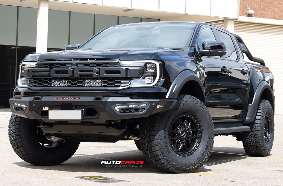 Ford Ranger Raptor Next Gen Roh Axe Matt Black