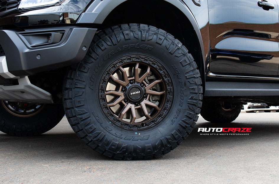 FORD RANGER RAPTOR NEXT GEN ROH RAID MATTE BRONZE