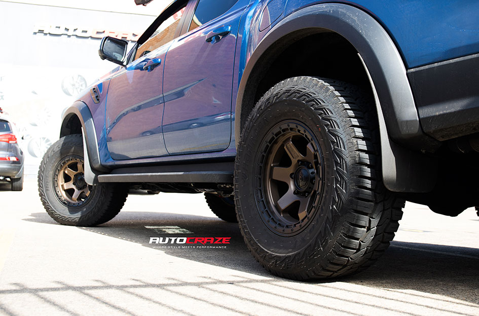 FORD RANGER RAPTOR NEXT GEN FUEL BLOCK BRONZE BLACK LIP