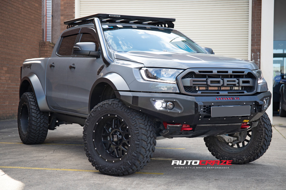 Ford Ranger Raptor KMC Grenade Wheels