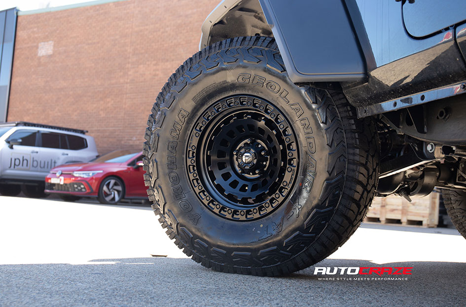 JEEP GLADIATOR FUEL ZEPHYR MATTE BLACK