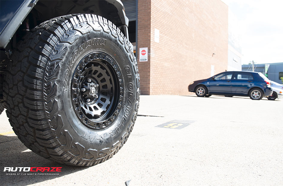 JEEP GLADIATOR FUEL ZEPHYR MATTE BLACK