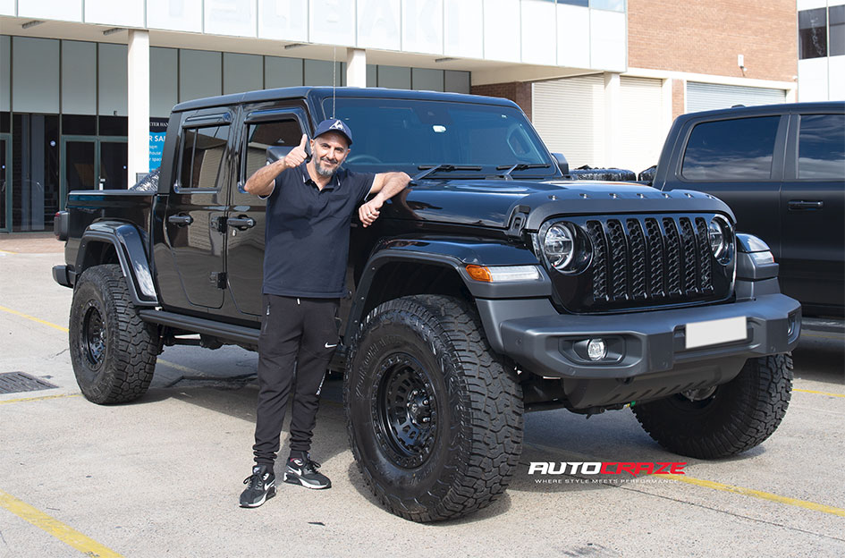 JEEP GLADIATOR FUEL ZEPHYR MATTE BLACK