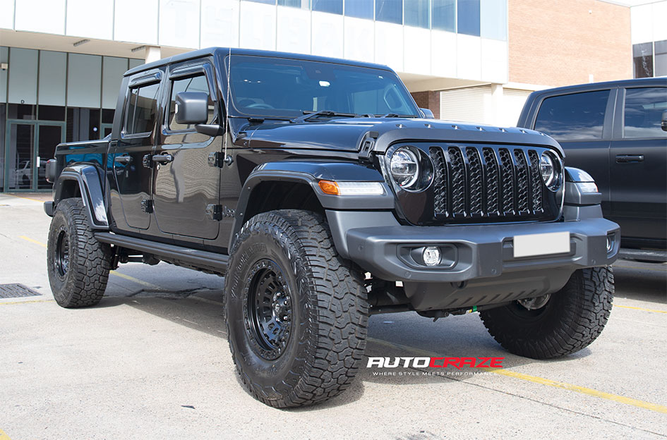 JEEP GLADIATOR FUEL ZEPHYR MATTE BLACK