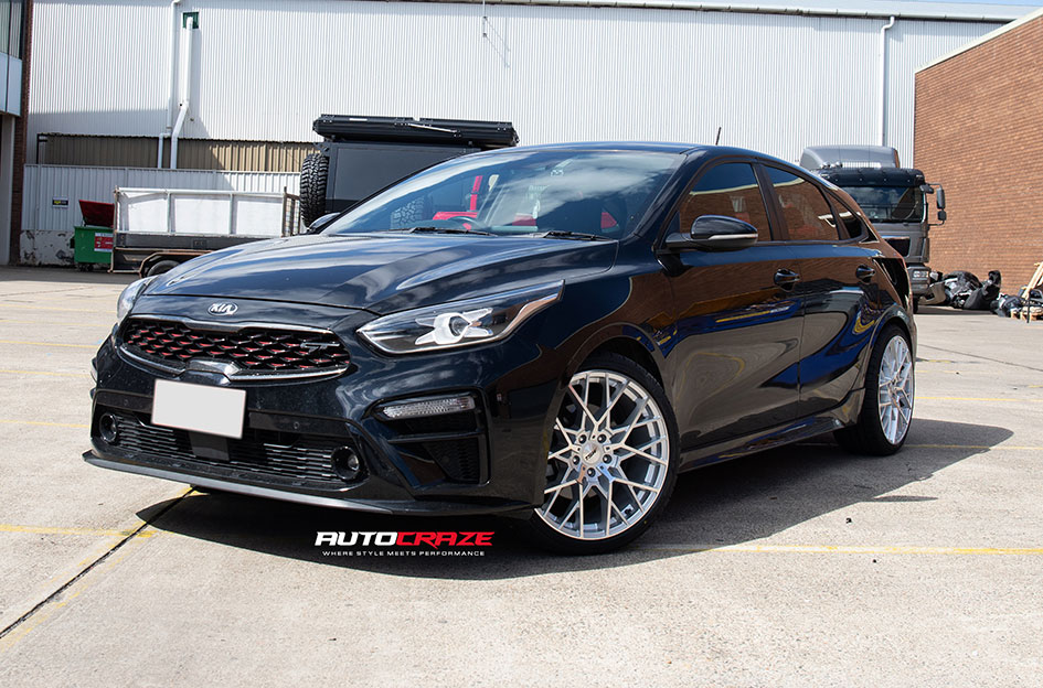 KIA CERATO TSW SEBRING SILVER MACHINED FACE