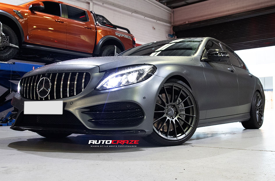 MERCEDES C-CLASS ENKEI RS05RR GUNMETAL