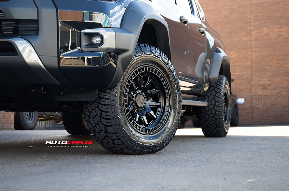 TOYOTA HILUX BLACK RHINO CALICO MATTE BLACK