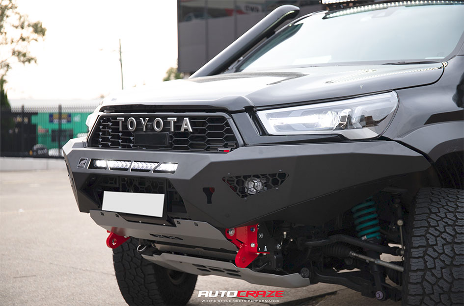 TOYOTA HILUX GR FUEL COVERT MATTE BLACK