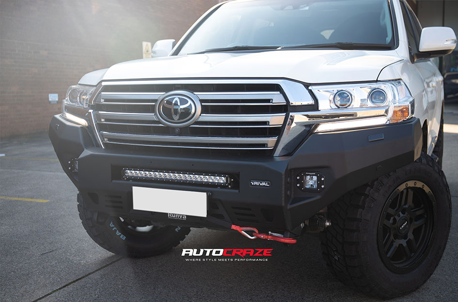 TOYOTA LANDCRUISER 200 SERIES ROH HAMMER MATTE BLACK