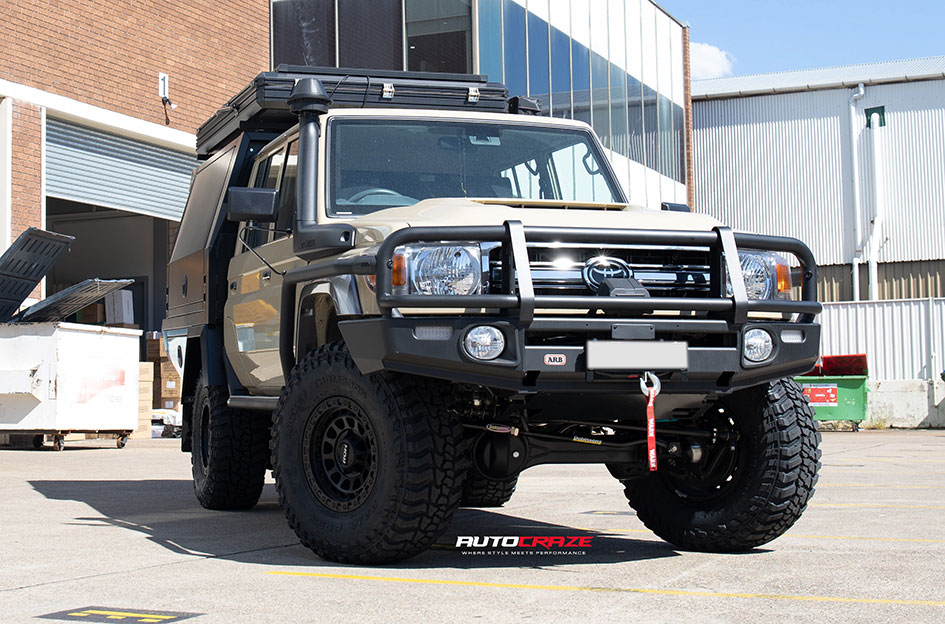 TOYOTA LANDCRUISER 79 SERIES ROH ASSAULT MATT BLACK