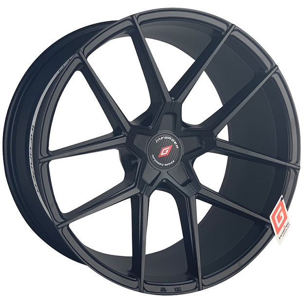 INFORGED IFG39 20X8.5 5X112 FLAT BLACK | Autocraze 1800 099 634