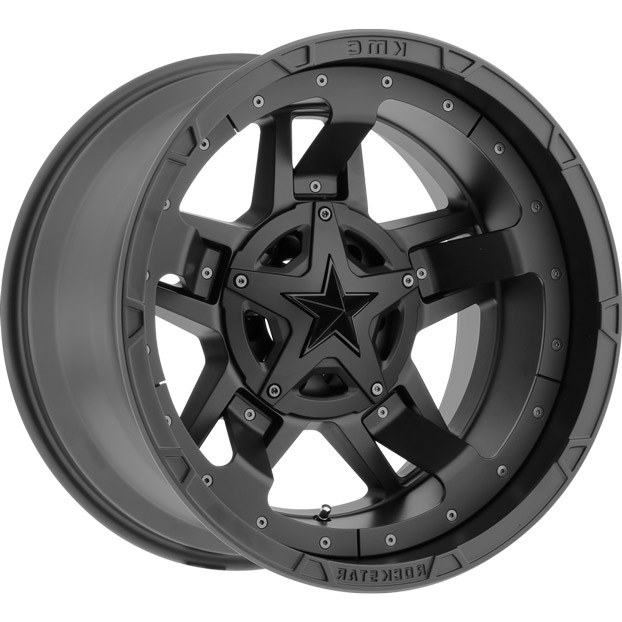 Kmc Rockstar Xd Iii X X Matte Black Wheel Tyre Package