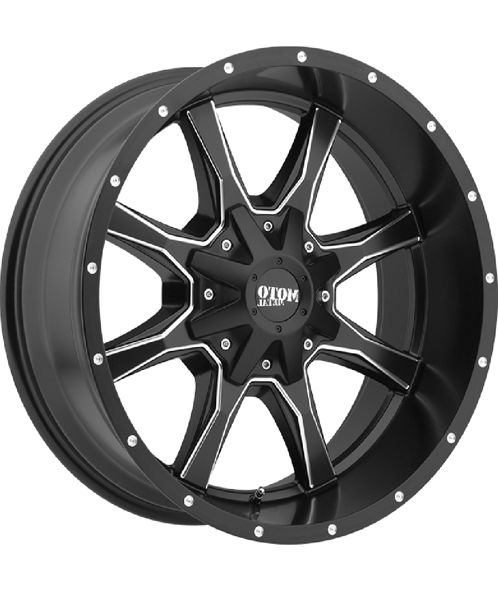 MOTO METAL MO970 20X9 8X170 SATIN BLACK MILLED ACCENTS Rims | Rims MOTO ...