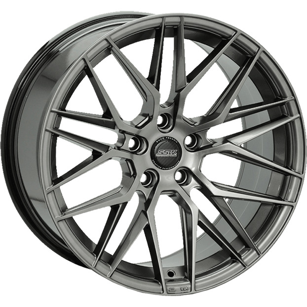 SSW HOCKENHEIM 19X8.5 5X114.3 GUN METAL WHEEL & TYRE PACKAGE