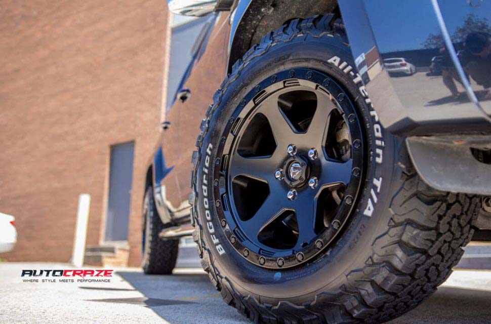 Volkswagen Amarok Fuel Ripper wheel front wheel close up shot january 2018