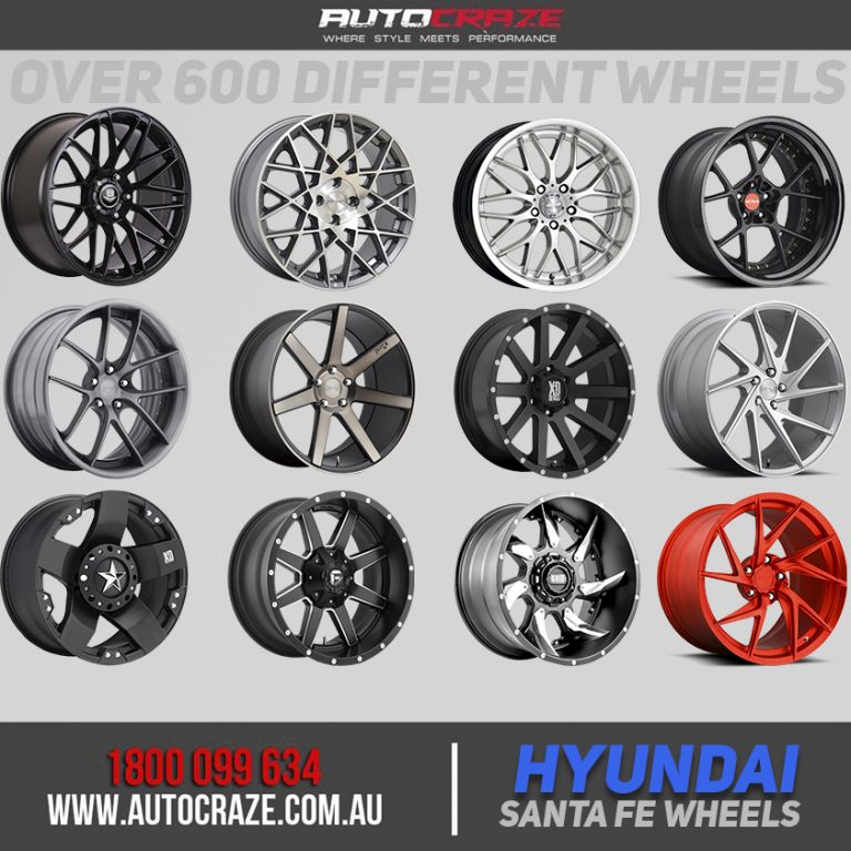 Hyundai Santa Fe Wheels | Santa Fe Alloy Rims And Tyres Australia