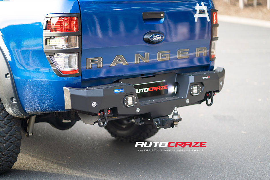 Rival rear store bar hilux