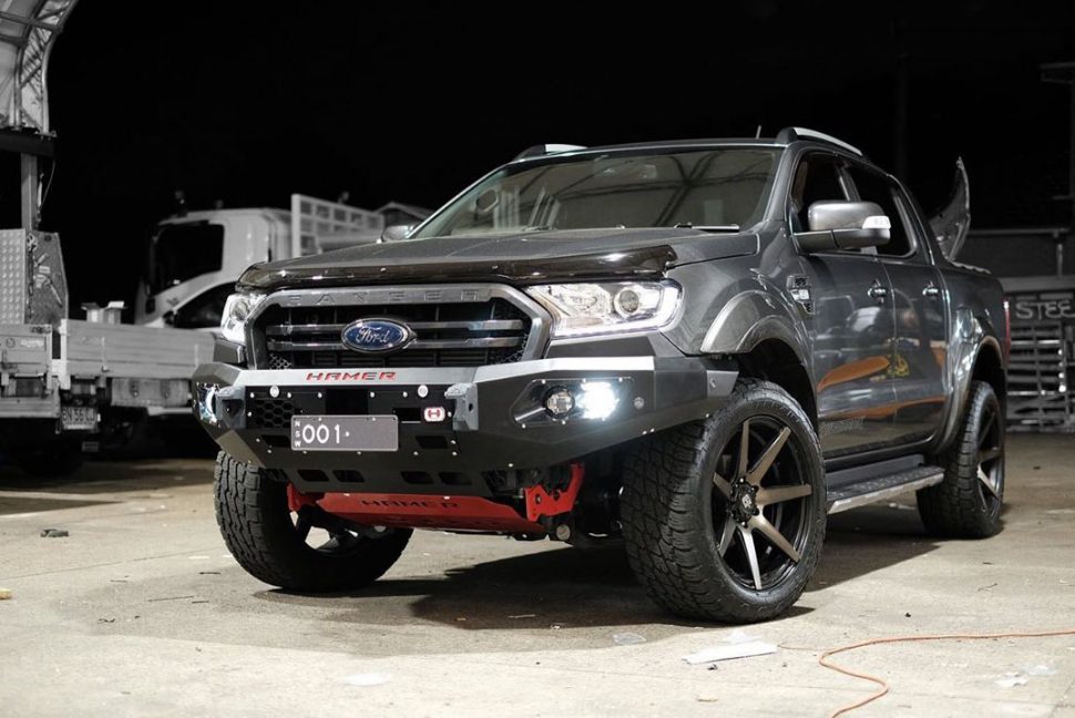 Ford Ranger Bull Bar And Winch