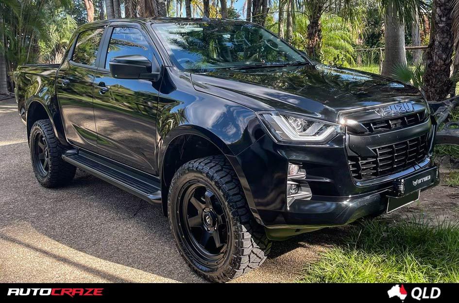 ISUZU DMAX SHOK MATTE BLACK 1615604326 | Car gallery|- Auto Craze